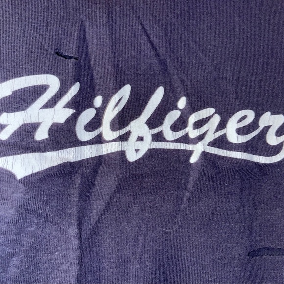 VINTAGE Hilfiger distressed crop top - Picture 2 of 4